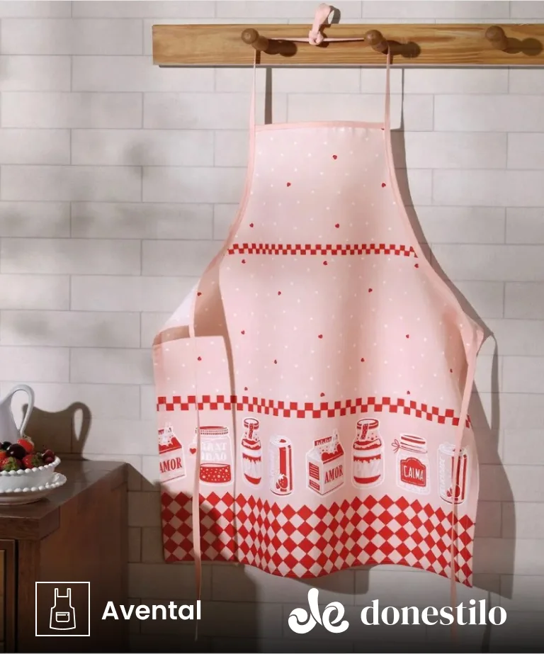 Avental Dohler Clean Lilly 60 cm X 70 cm