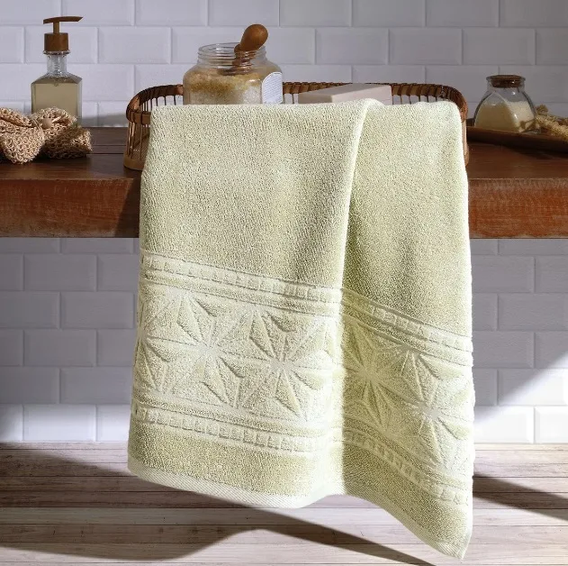 Toalha de Banhão Dohler Confort FJ7150 90 cm X 1,50 m verde