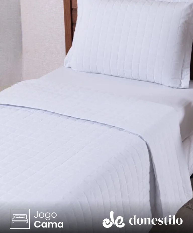 Colcha Cobre Leito Solteiro 2 Peças Texhome Lisa