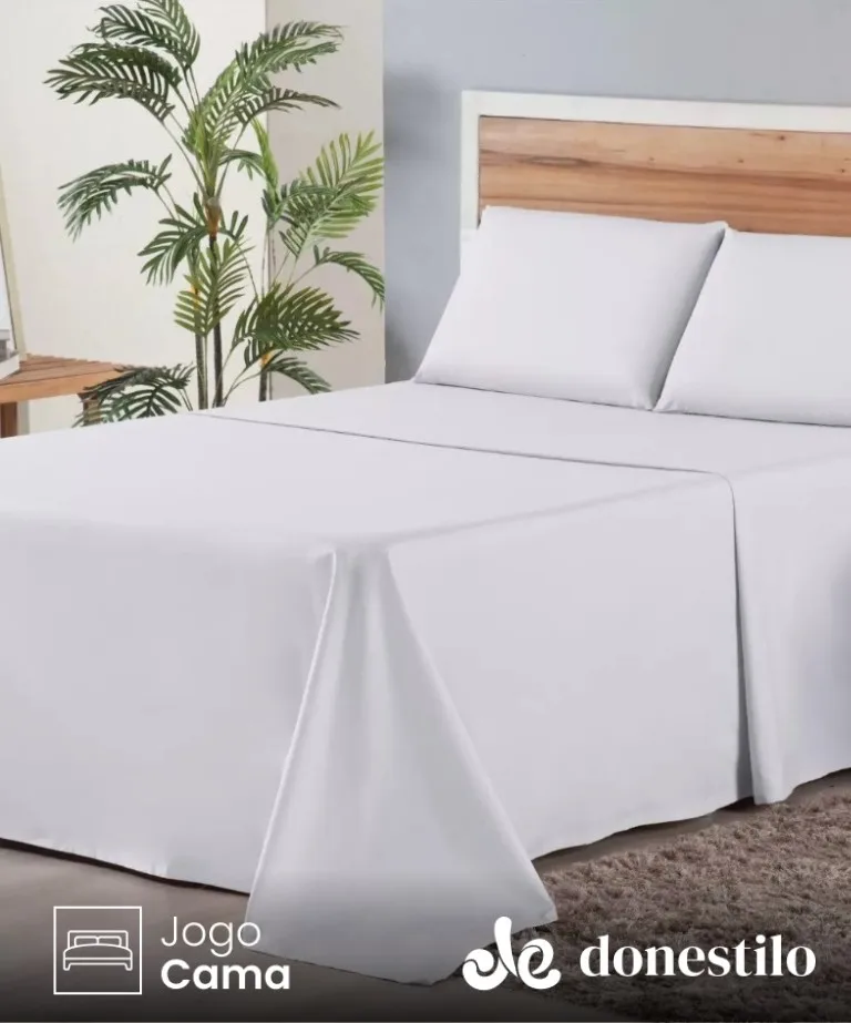 Jogo de Cama Queen 4 Peças Texhome Lisa