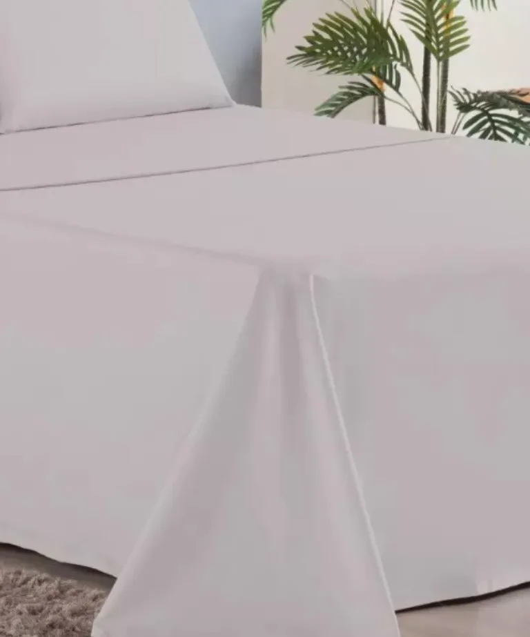 Jogo de Cama Solteiro 3 Peças Texhome Lisa bege