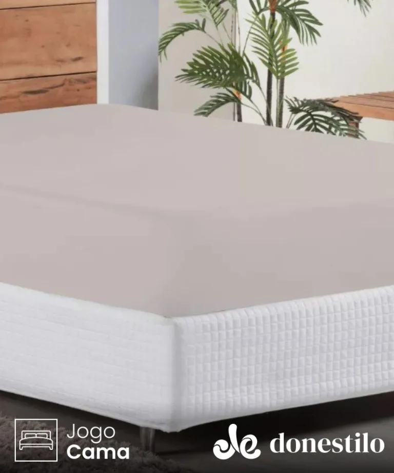 Lençol Queen com Elástico Texhome