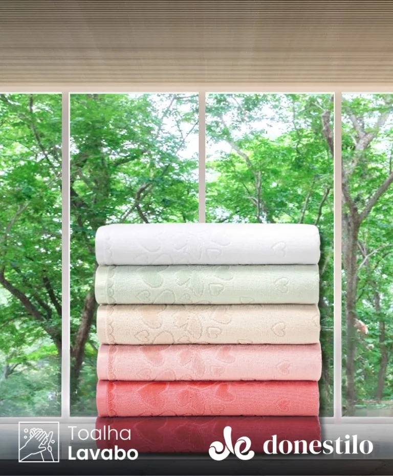 Toalha de Lavabo Dohler Romance 30X45 cm