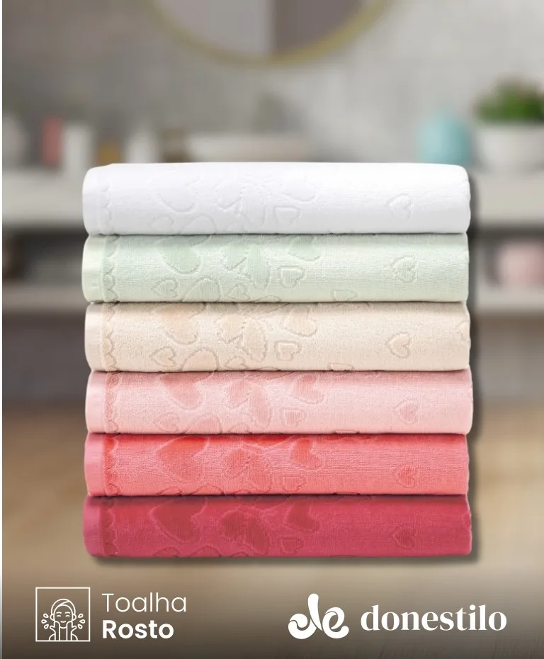 Toalha de Rosto Dohler Romance 50X80