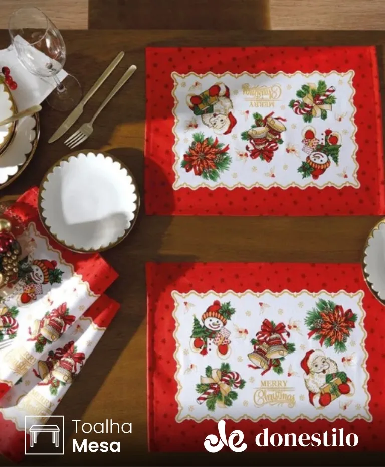 Jogo Americano Döhler Athenas Natal 111 45X31cm