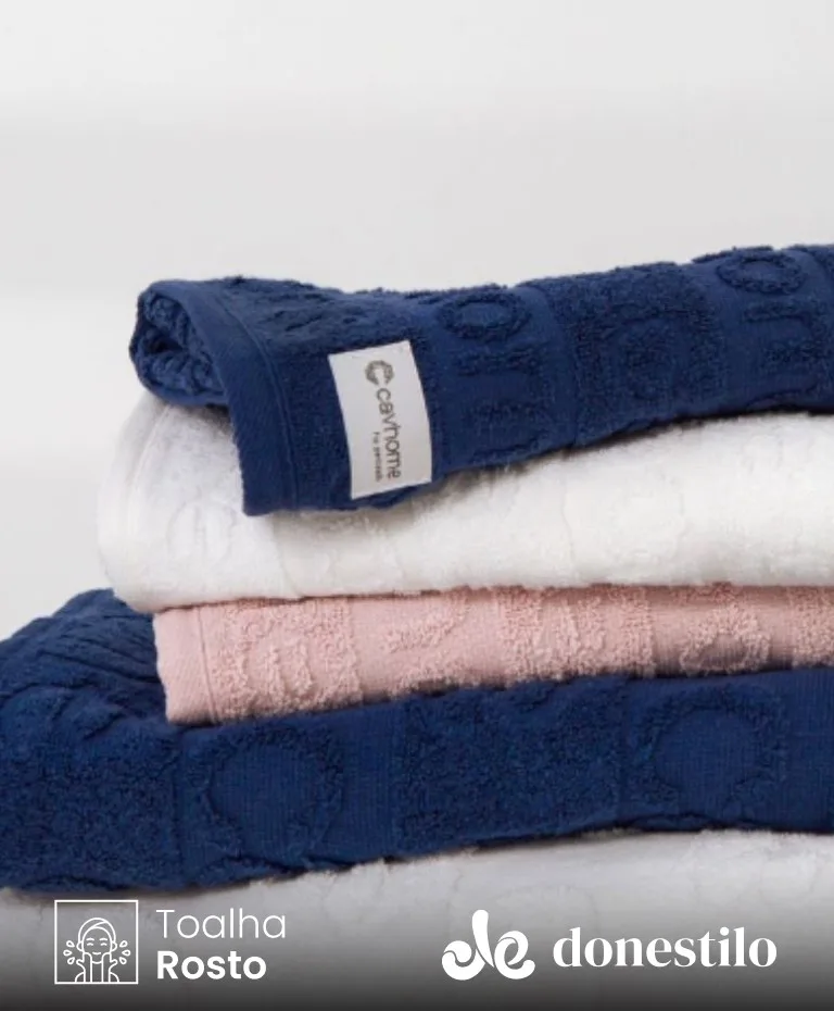 Toalha de Rosto Cavhome Cav 50X80 cm