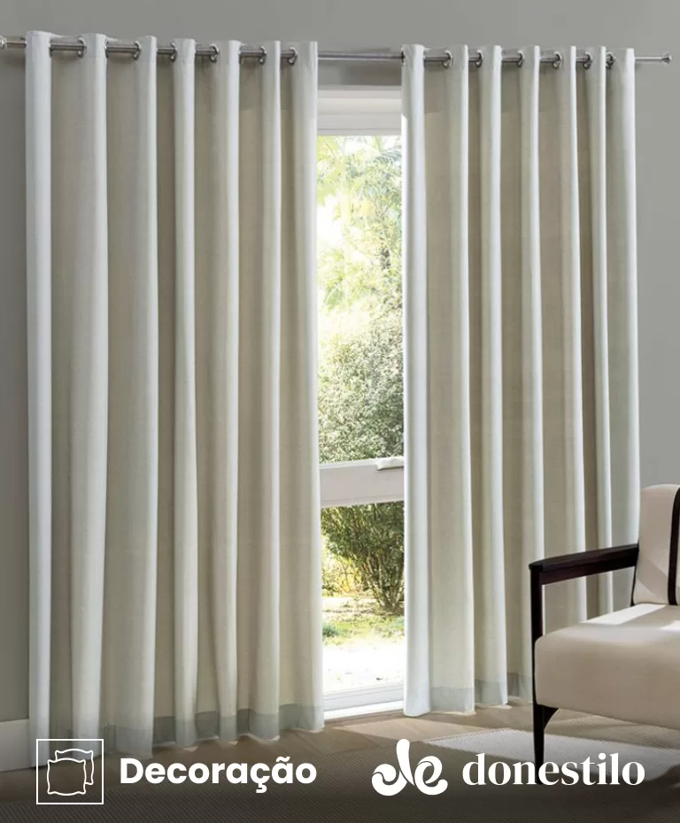 Cortina Corta Luz Döhler Manu 2,00X2,30 m