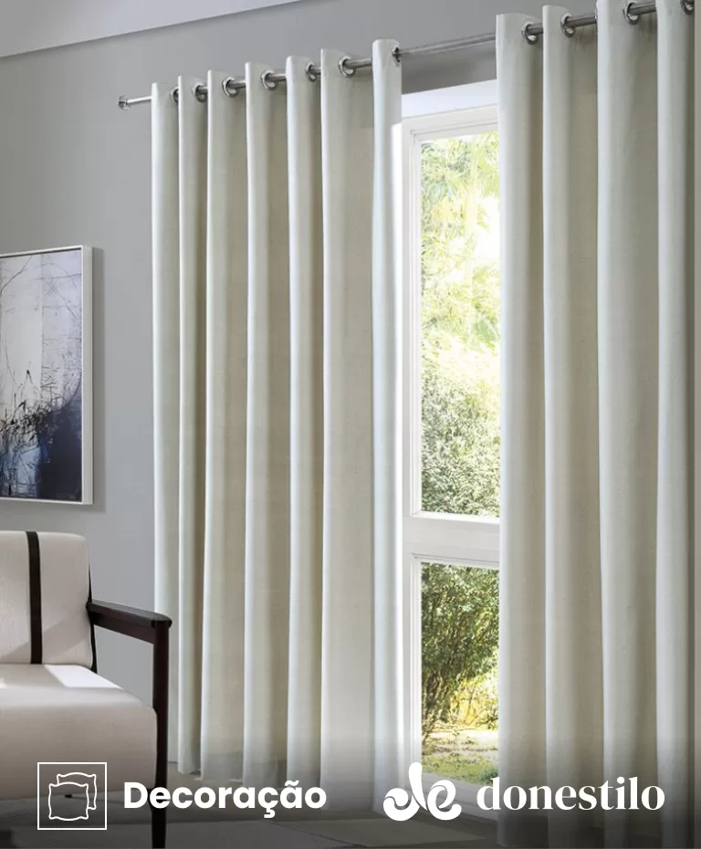 Cortina Corta Luz Döhler Manu 3,00X2,30 m