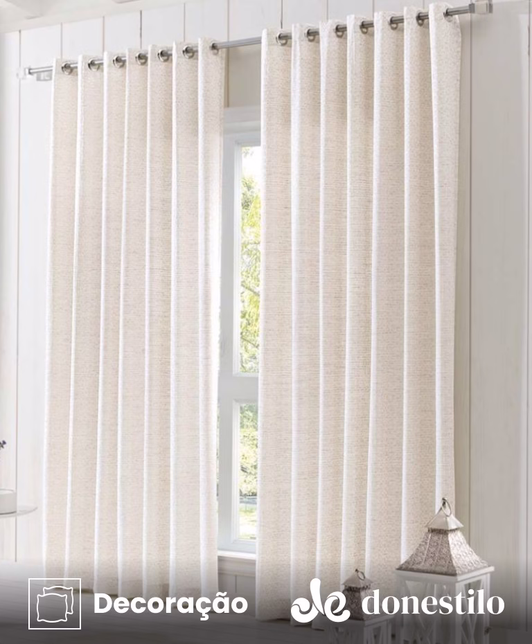 Imagen para el producto Cortina Jacquard Döhler Messina 2,00X2,30m destacada