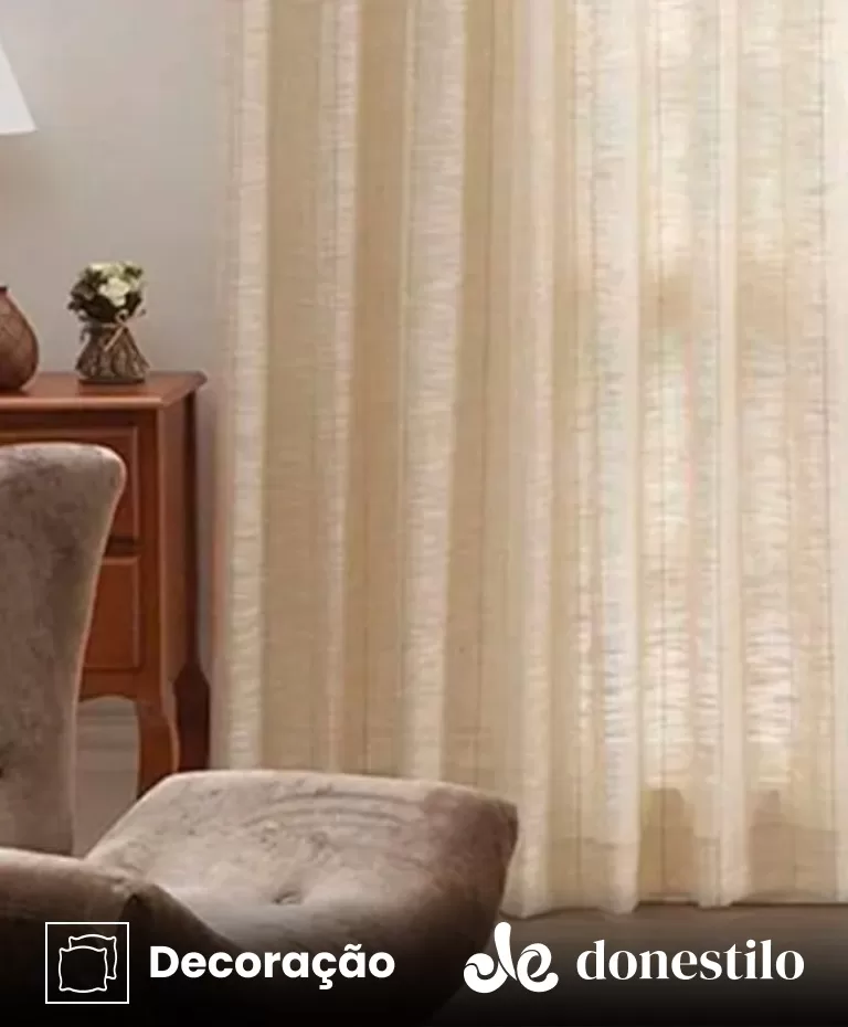 Cortina lisa Döhler Rosane 2,00×2,30 m