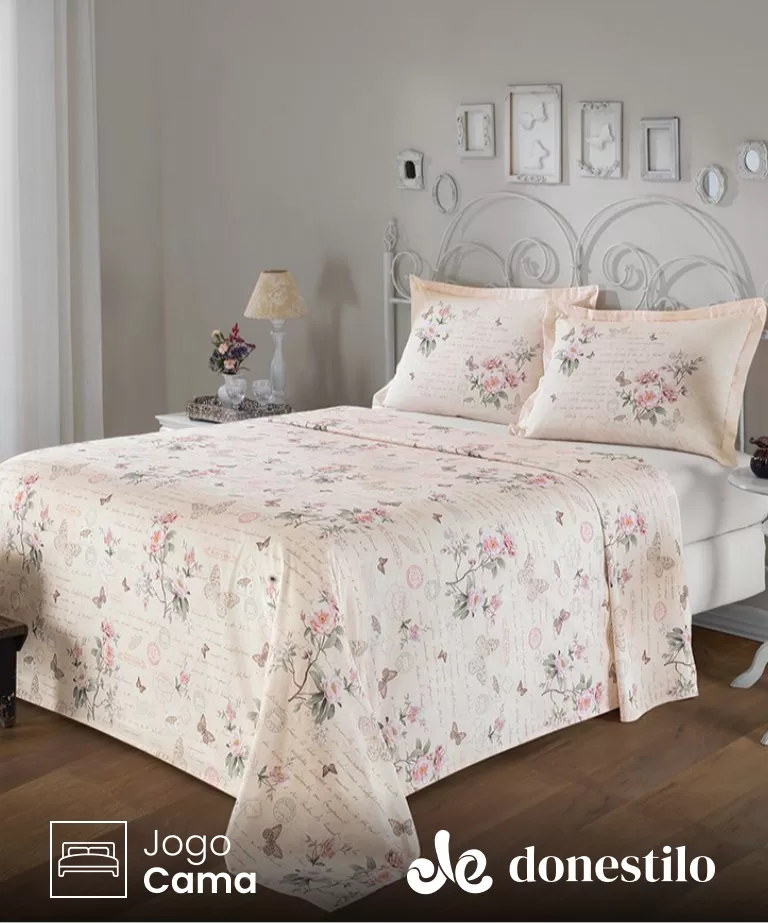 Jogo de Cama King 4 peças Döhler Bella