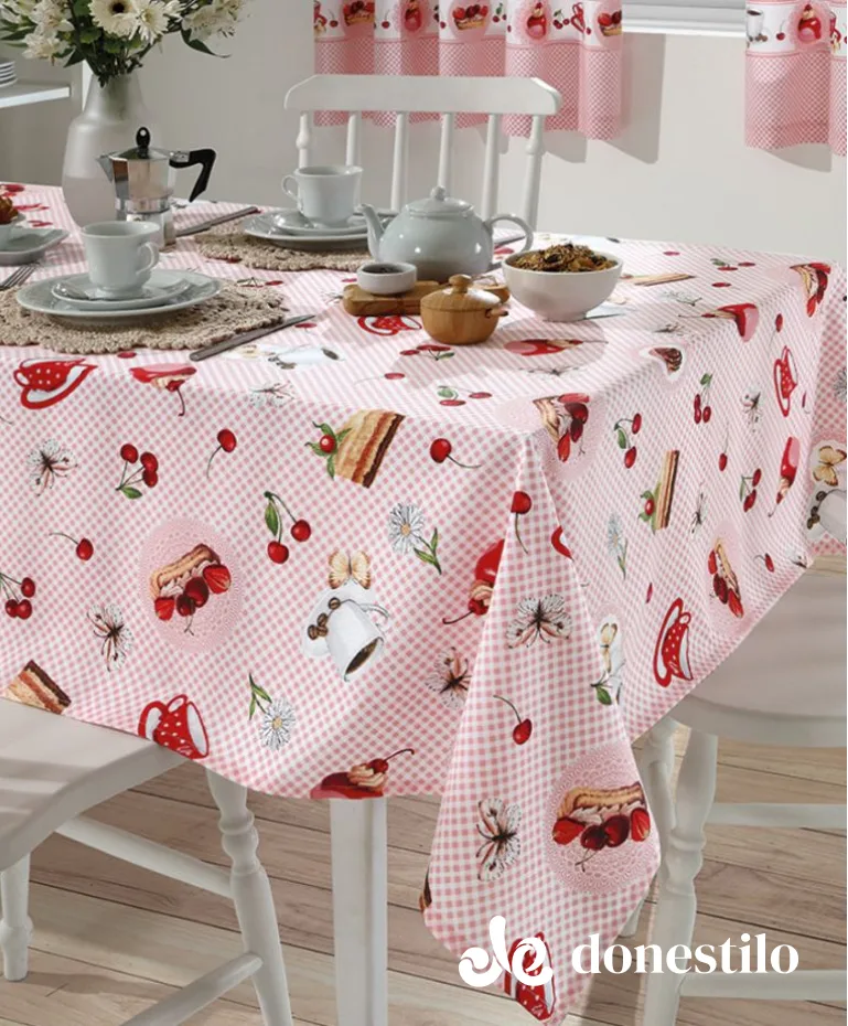 Imagen para el productoToalha de Mesa Retangular Döhler 8 lugares Athenas Ivana