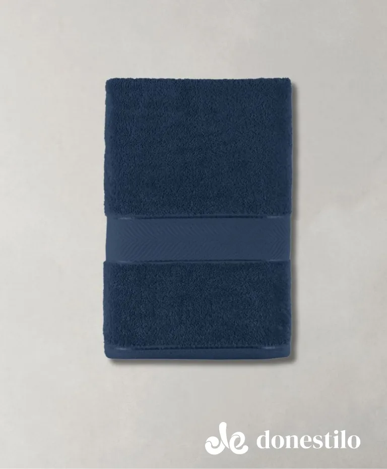 Imagen para el producto Toalha de Rosto Teka Duomo 45x80cm azul escuro