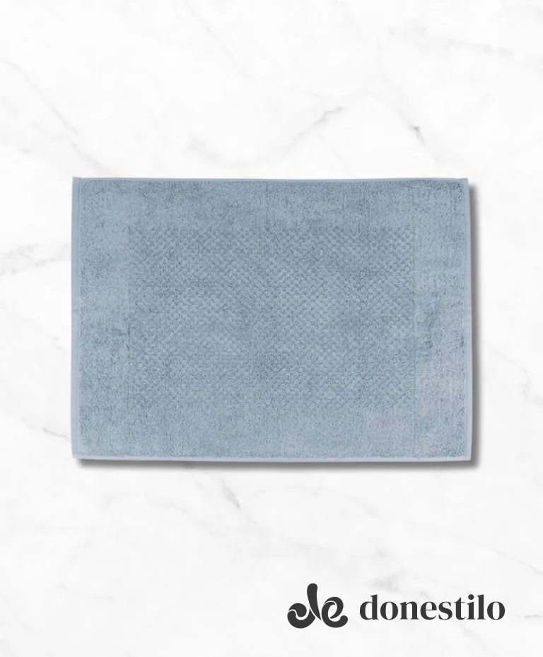 Imagen para el producto Tapete de Banheiro Atlântica Piso Studio 50X70 cm Azul Nublado