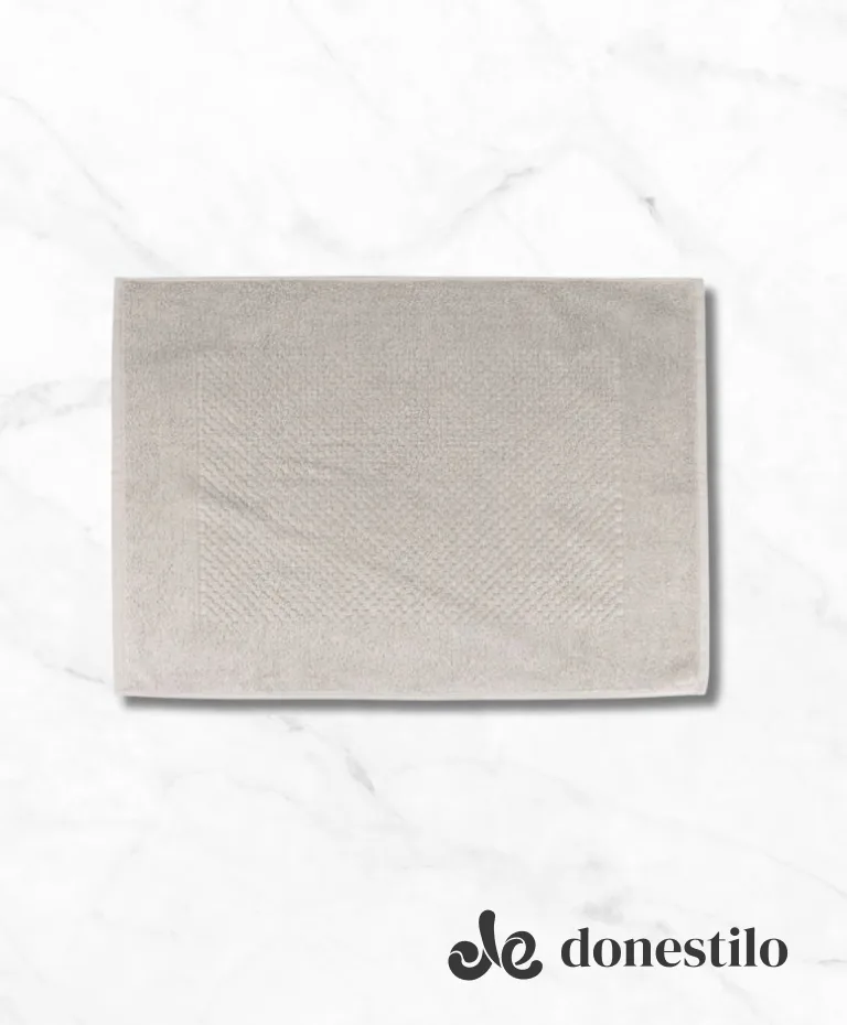 Imagen para el producto Tapete de Banheiro Atlântica Piso Studio 50X70 cm Cinza Névoa
