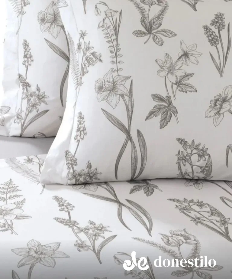 Imagen para Jogo de Cama King 4 peças Döhler Flora galeria 3