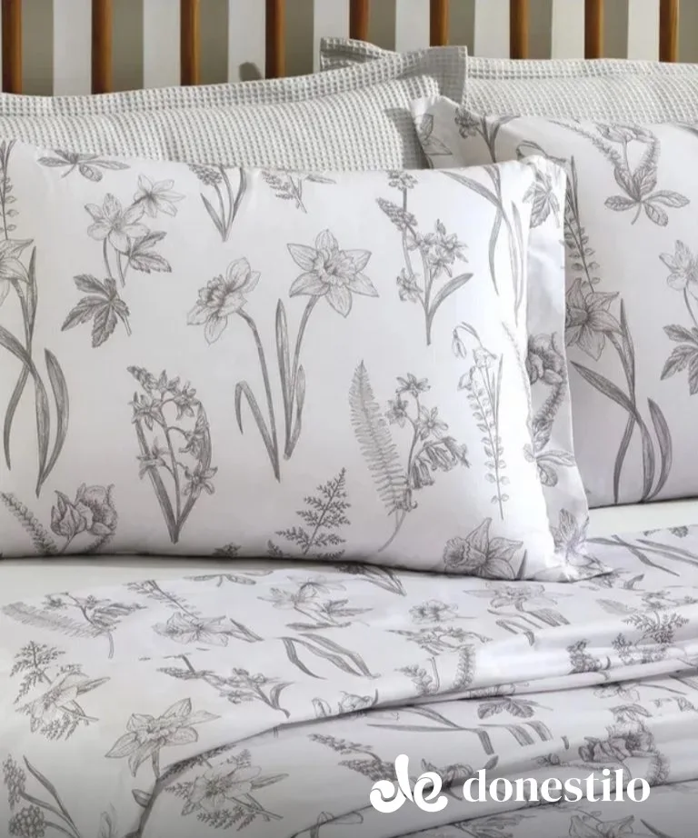 Imagen para Jogo de Cama King 4 peças Döhler Flora galeria