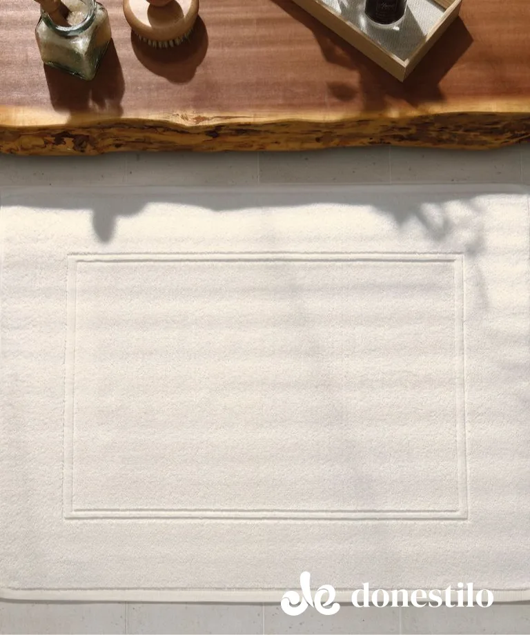 Tapete de Banheiro Florença 70X50 cm Döhler creme