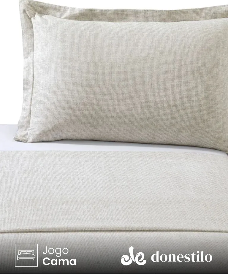 Imagen para Jogo de Cama Solteiro 3 peças Döhler Uni destacado
