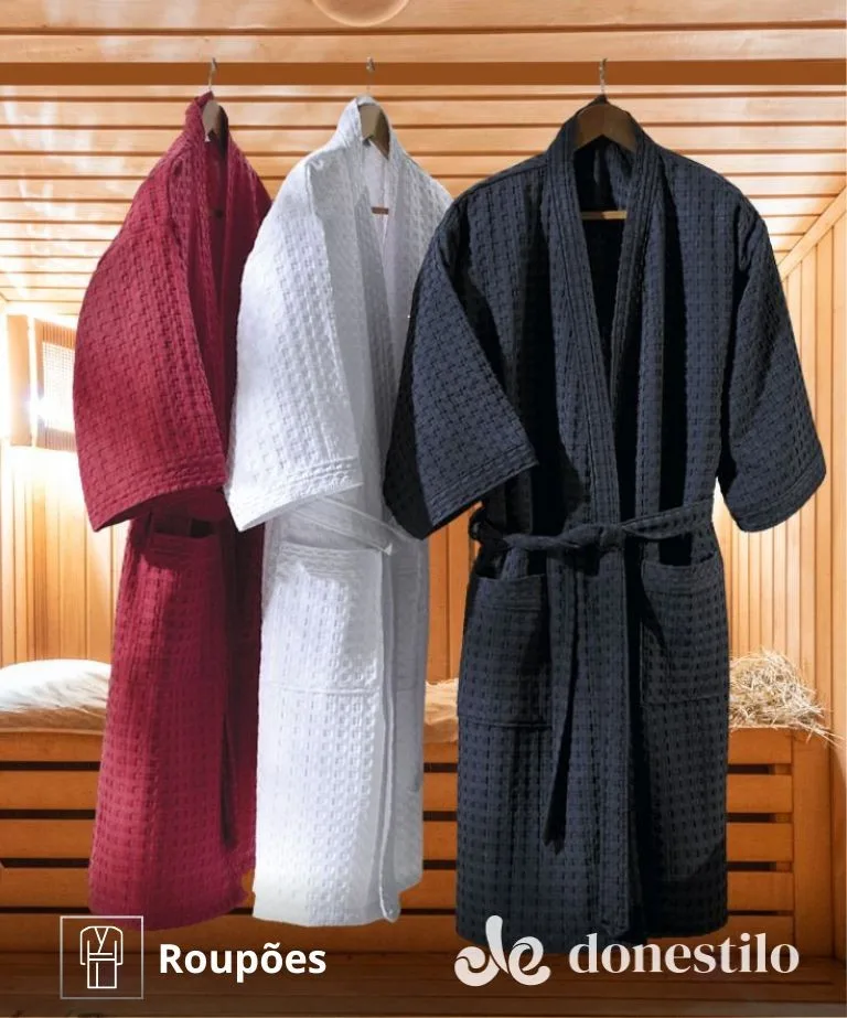 Imagen para Roupão Adulto Provença Pequeno Döhler destacado