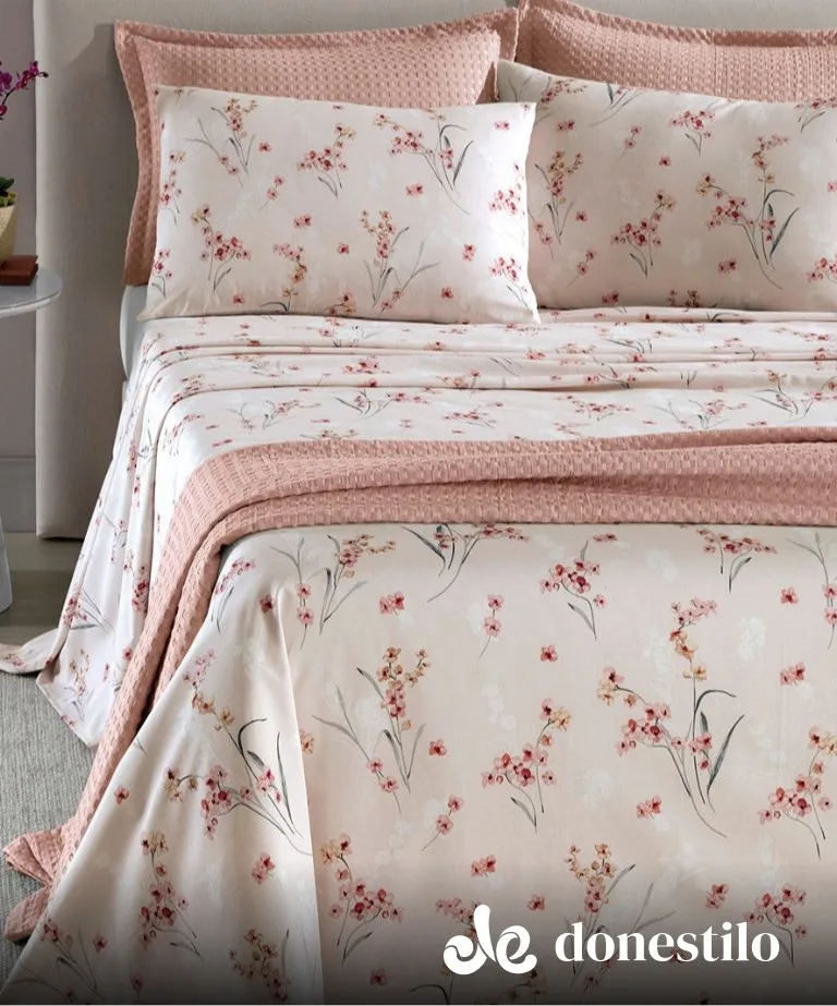 Imagen para Jogo de Cama Queen 4 peças Döhler Vanessa galeria