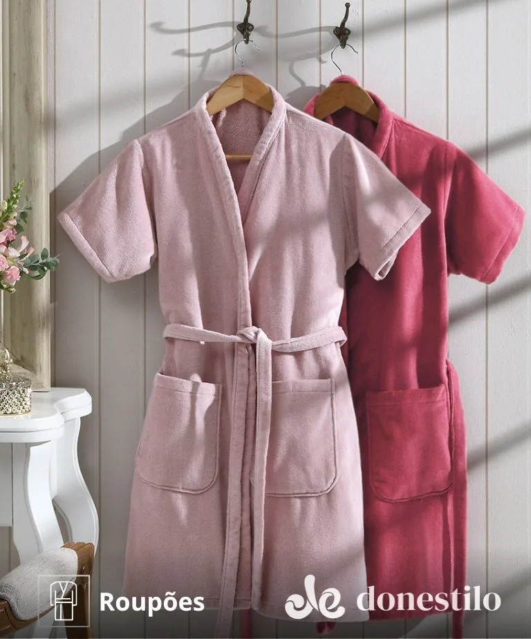 Imagen para Roupão Adulto Fiore Grande Döhler destacado