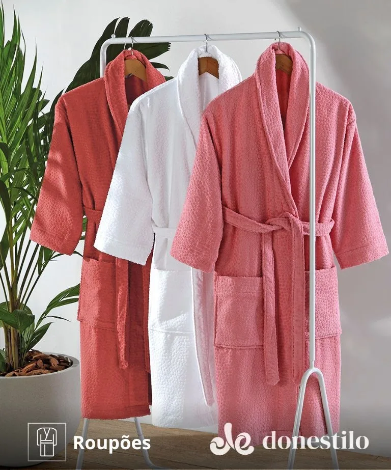 Imagen para Roupão Adulto Pérola GG Döhler destacado