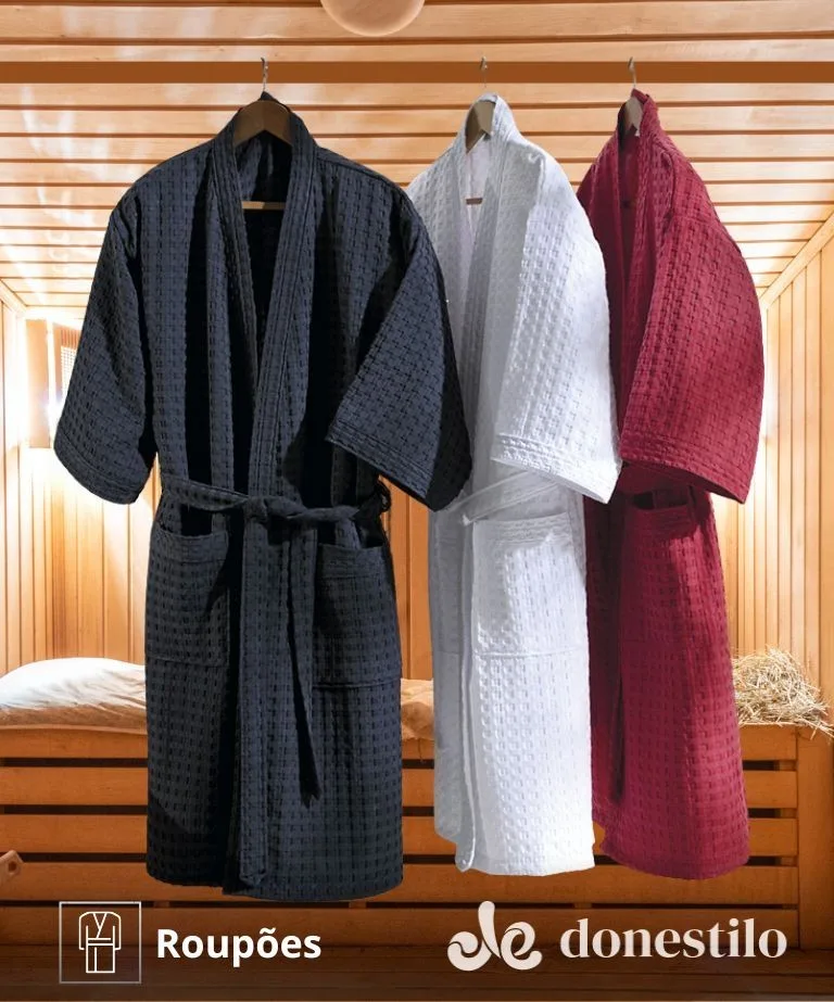 Imagen para Roupão Adulto Provença Grande Döhler destacado