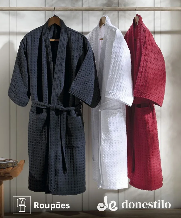 Imagen para Roupão Adulto Provença Médio Döhler destacado