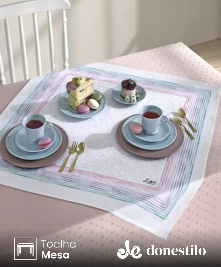 Centro de Mesa Döhler Renova Love 78X78 cm imagen destacada