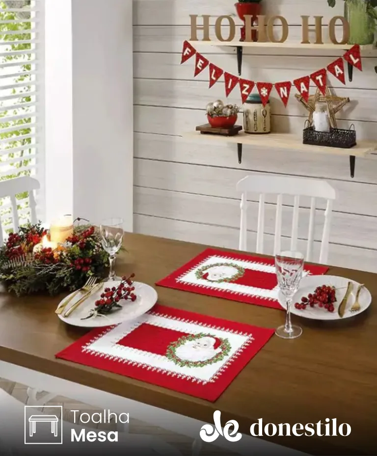 Lugar americano Athenas Natal 91 medidas 45X31 cm Döhler imagen