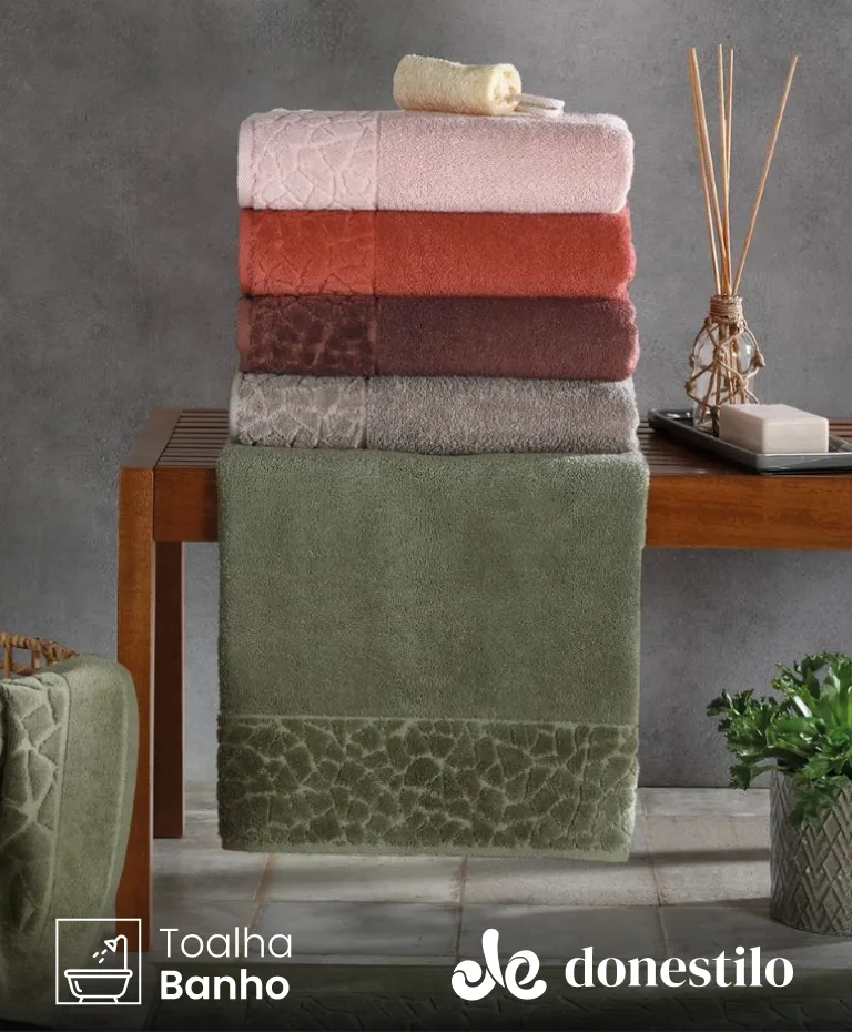 Toalha de Banho Confort FJ6509 Medindo 70X1,40 m Döhler imagen