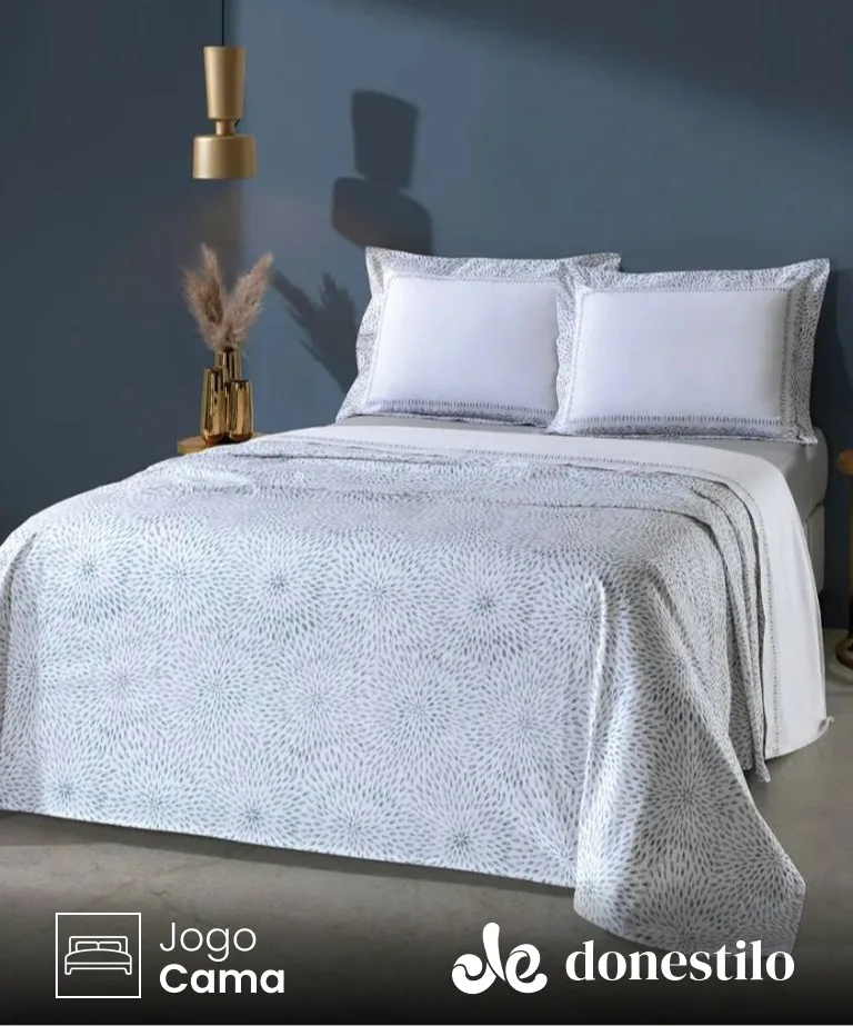 Jogo de Cama Queen 4 peças Chuva de Sorte Döhler imagen