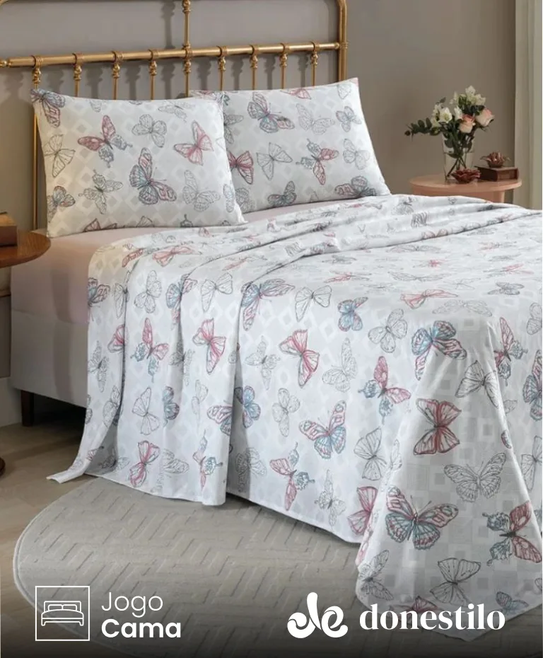 Jogo de Cama Queen 4 peças Lea Döhler imagen