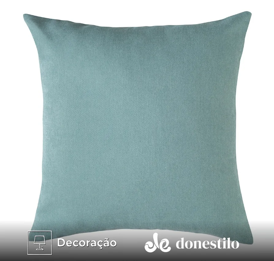 Imagem da Capa de Almofada Luna 43X43 cm Jolitex - Verde Claro