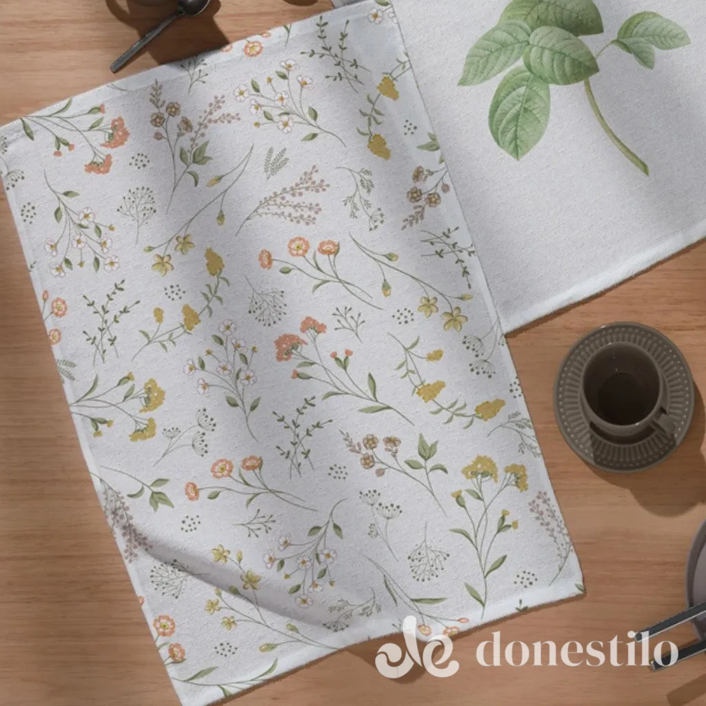 Pano de Copa Prata Florência 45X65 cm Döhler (1 peça)