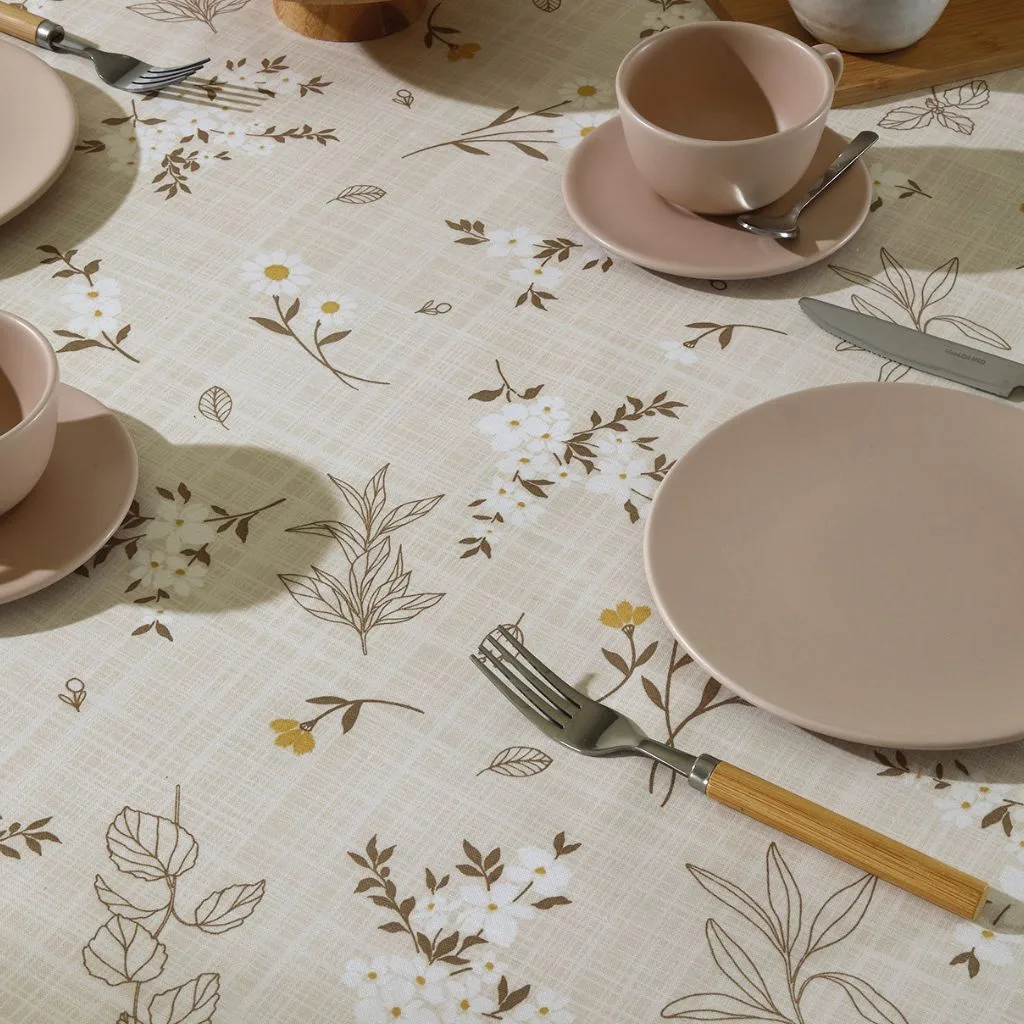 Toalha de Mesa Quadrada Athenas Esmeralda 1,40X1,40 m Döhler