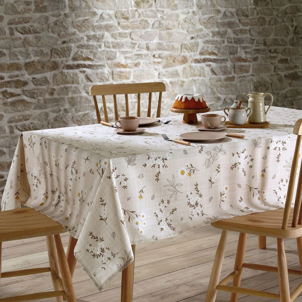 Toalha de Mesa Retangular Athenas Esmeralda 1,40x2,10 m Döhler