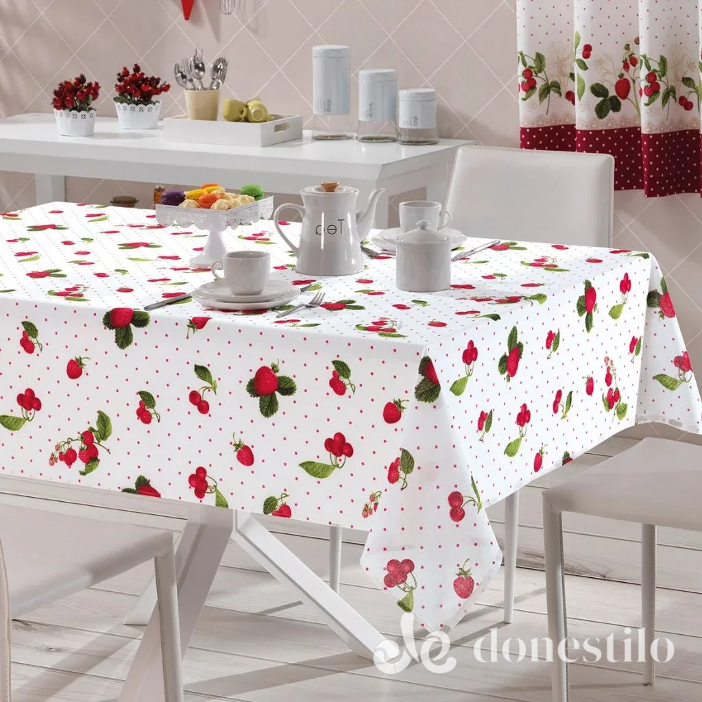Toalha de Mesa Retangular Athenas Iolanda 1,40×2,10 m Döhler