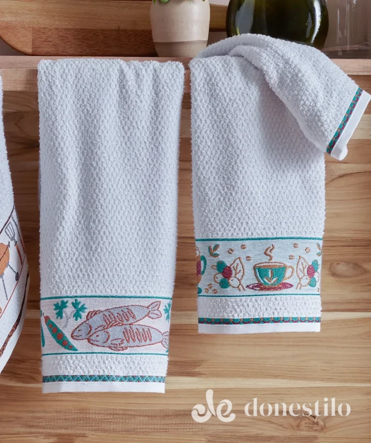 Pano de Copa Jacquard 46X70 cm Valletex - Imagem 2