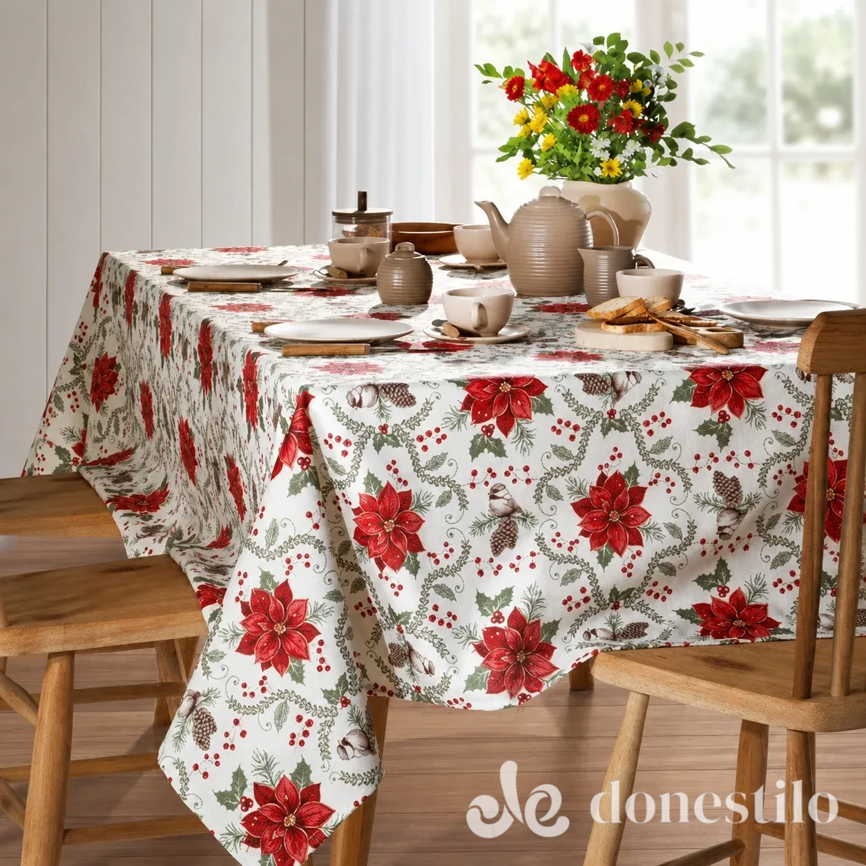 Mesa pronta natal 128