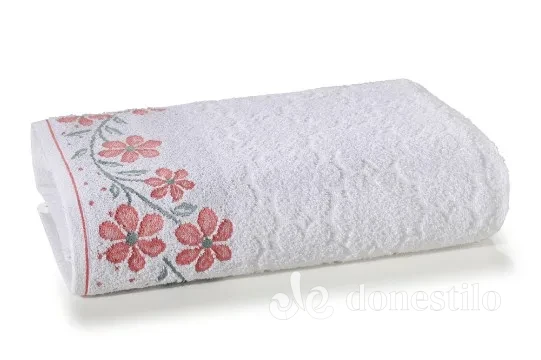 Toalha de Banho Döhler Eva Medindo 70X135 cm - Imagem 2