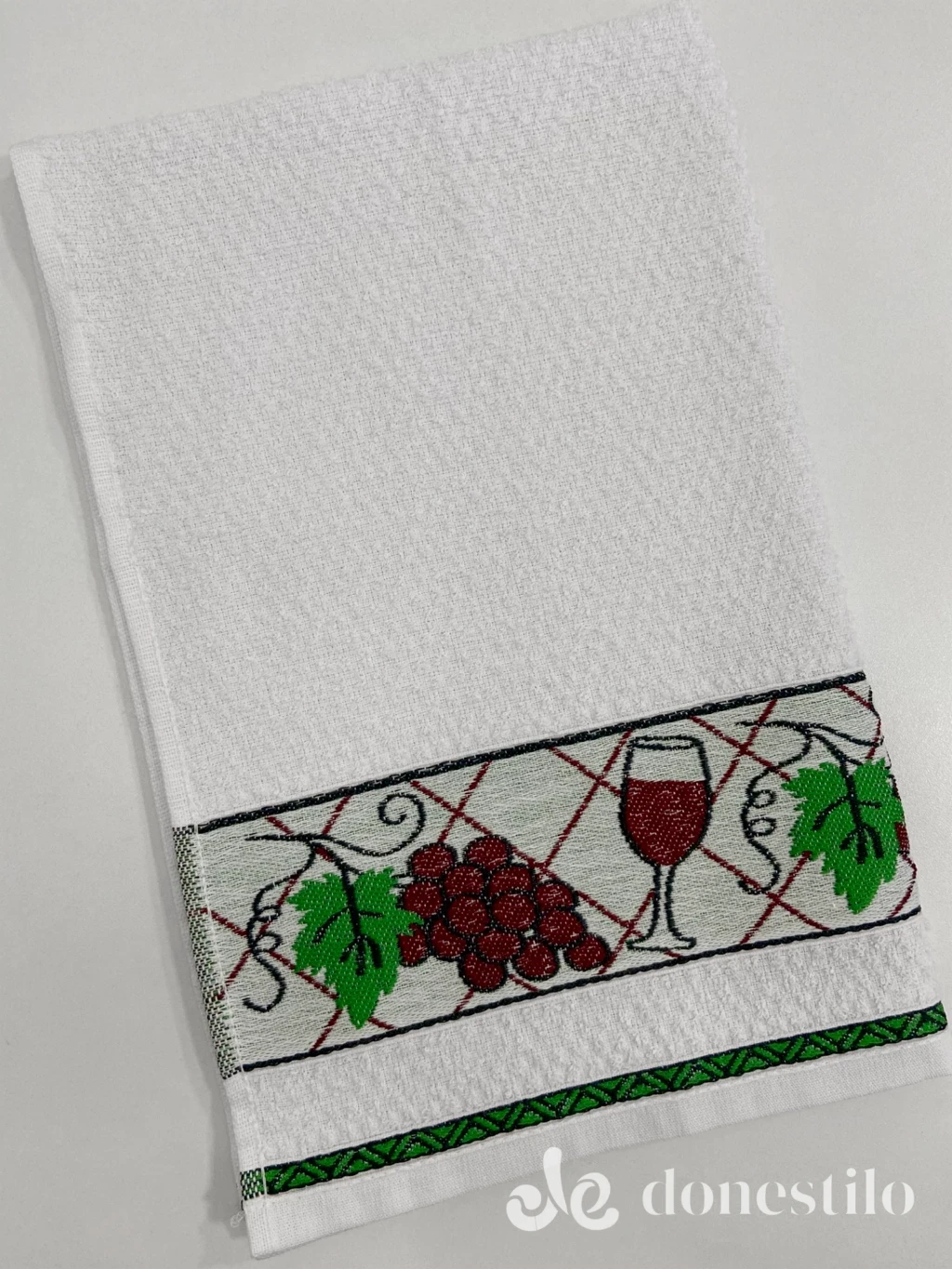 Pano de Copa Jacquard 46X70 cm Valletex - Imagem 8