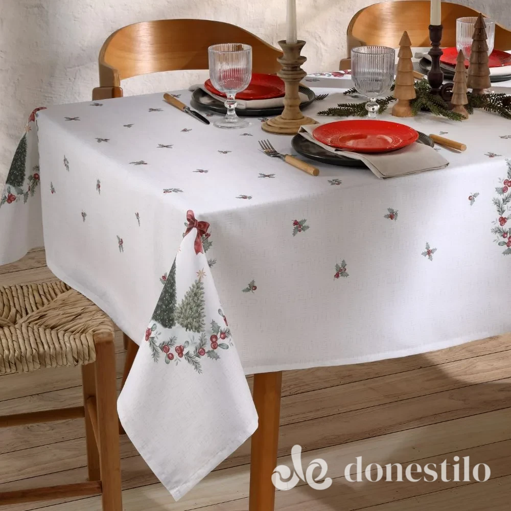 Toalha de Mesa Dohler Clean Renova 1,80m X 1,80m Natal
