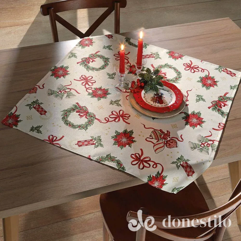 Centro de Mesa Celebra Döhler 78X78cm Natal 121